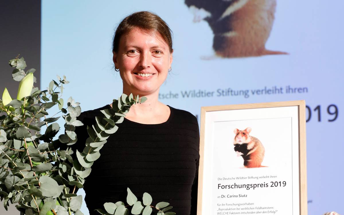 Mag. Dr. Carina Siutz, Gewinnerin des Forschungspreises 2019.
Foto: Andreas Costanzo